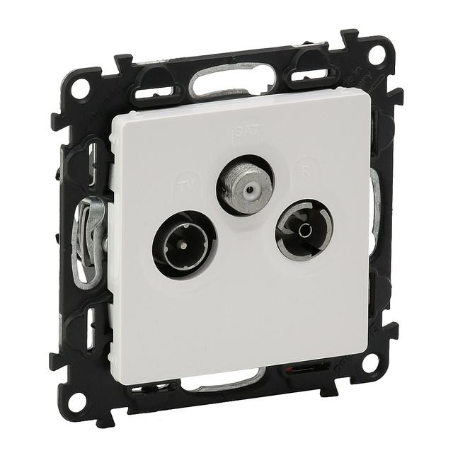 VALENA LIFE GNIAZDO TV-RD-SAT BIAŁE, Legrand