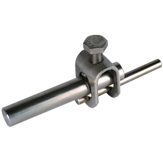 Zacisk do iglic i drutu, 8-10/16 mm, stal nierdzewna NIRO