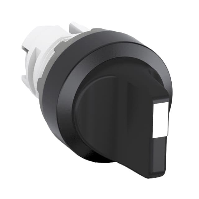Przełącznik obrotowy 2poz. czarny M2SS2-10B