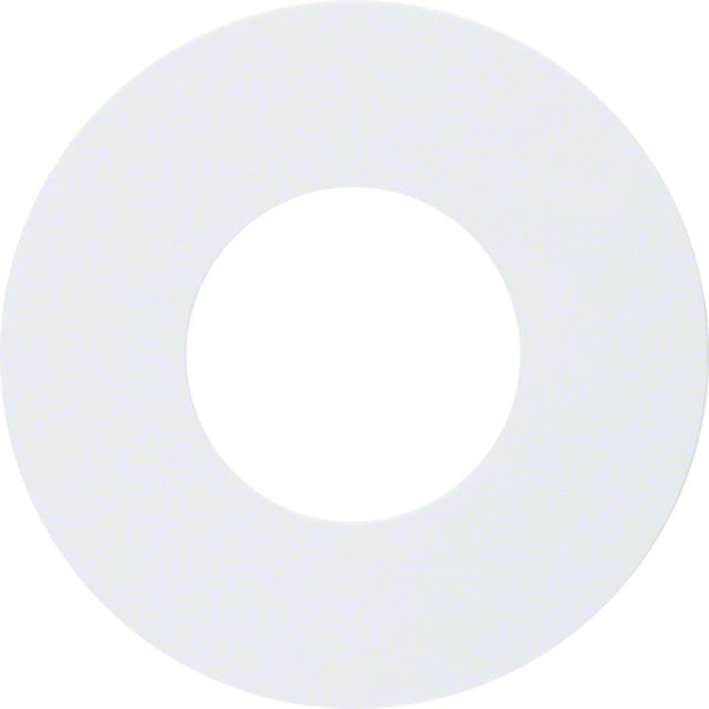 BERKER R.1/R.3 Płytka czołowa do łącznika i sygnalizatora świetlnego E10 biały 11242089 HAGER