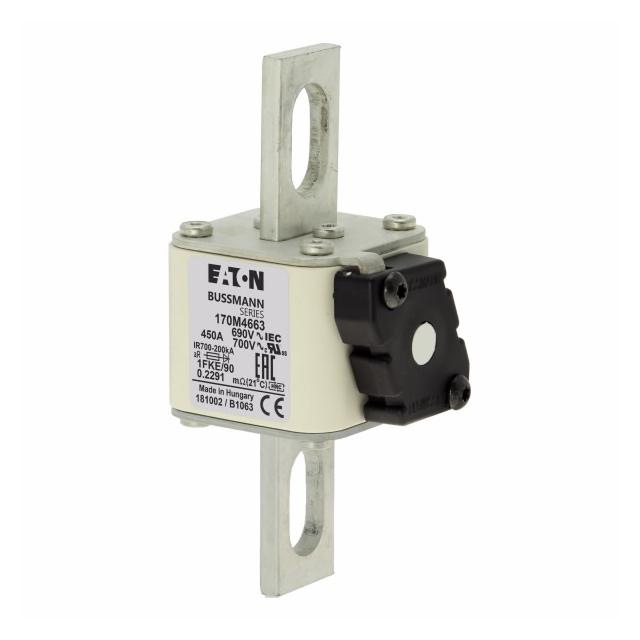 FUSE 450A 690V 1FKE/90 AR UC Wkładka szybka 450A AC 690V rozmiar 1 53x69x136 mm aR IEC UL 170M4663 E