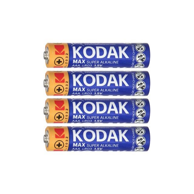 Baterie Kodak MAX Alkaline AAA LR03 4 szt.
