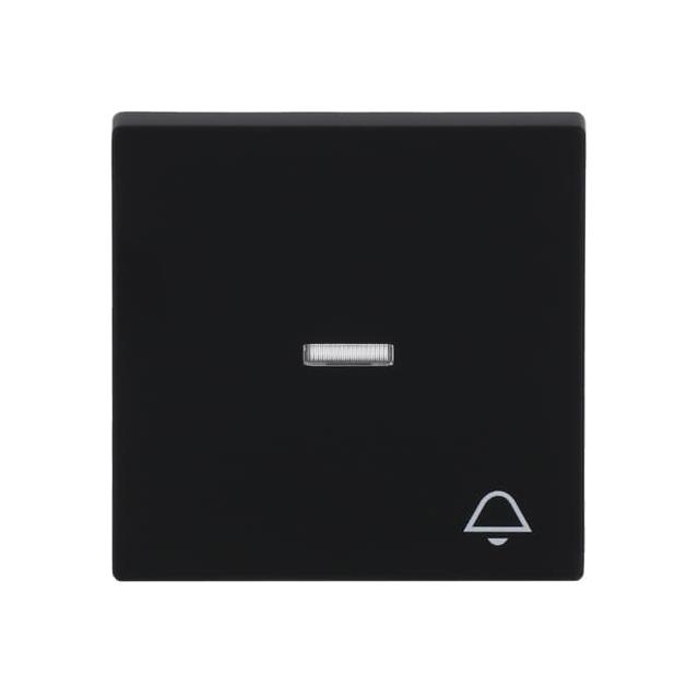 FUTURE Klawisz z symbolem „dzwonek” Do przycisku zwiernego czarny matowy