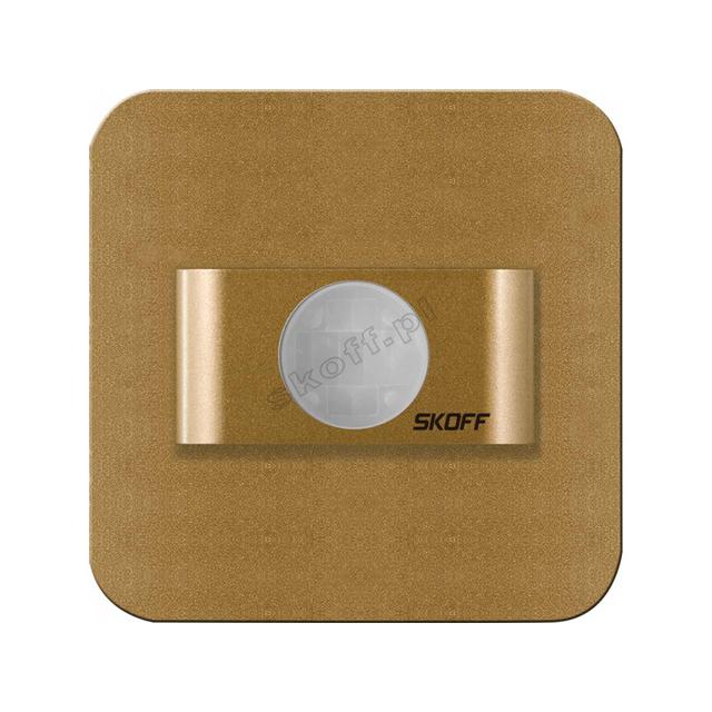 Oprawa Salsa PIR 120 Motion Sensor | 230 V AC | 0,6 W | IP 20 |PIR 120o | Wykończenie: mosiądz mat |