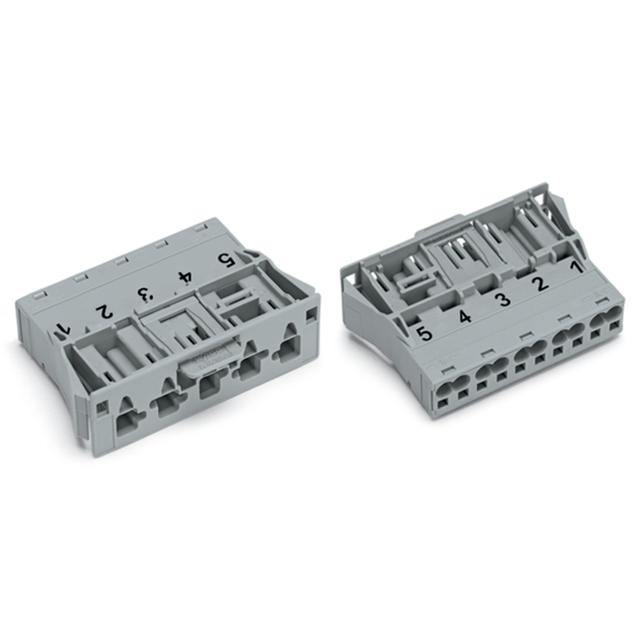 WINSTA wtyk 5-torowy SnapIn szary