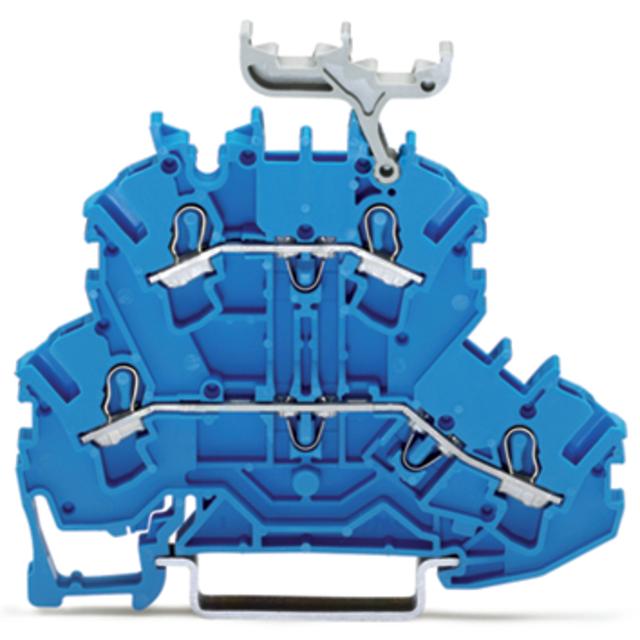 TOPJOBS złączka 2-piętrowa 2,5 mm2 N/N niebieska