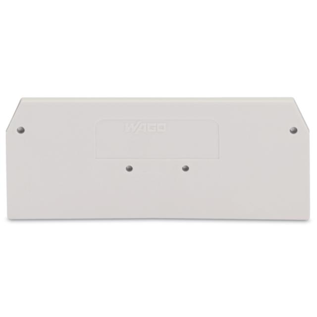 ścianka końcowa jasnoszara