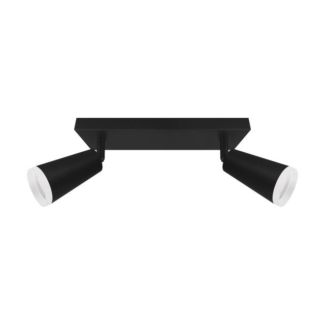 Oprawa dekoracyjna SANA GU10 2L BLACK 04144 IDEUS