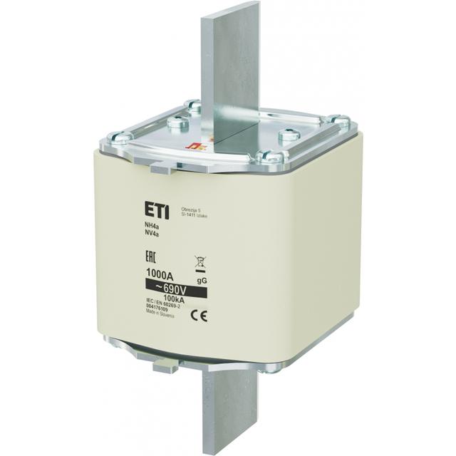 Wkładka topikowa NH zwłoczna NH4a gG 1000A 690V 004176109 ETI