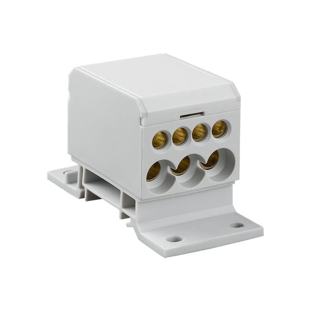 Blok rozdzielczy 2x4-50mm2-3x2,5-25mm2-4x2,5-16mm2 szary DB1-48.14 OPATÓWEK