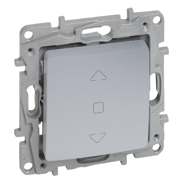 Niloe Selection - Łącznik Do Bezpośreniego Sterowania Roletami 10 Ax Aluminium 762111 LEGRAND