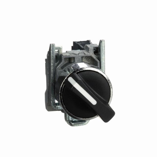 Harmony XB4 Przełącznik 2 pozycyjny, czarny, metalowy XB4BD41