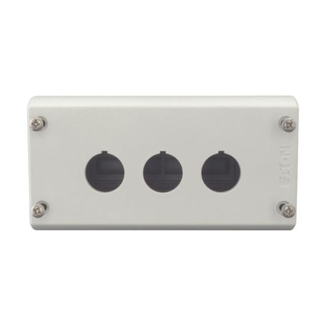 M22-I3 Obudowa kasety 3-otworowa 22mm szara IP67 216538 EATON