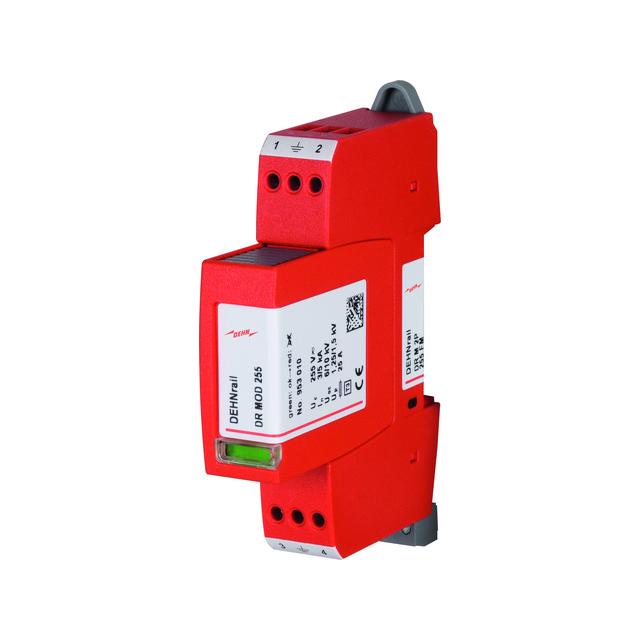 Ogranicznik przepięć DEHNrail M 2P 255 FM, 2-biegunowy do sieci 230 V AC
