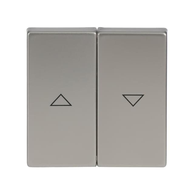 PURE Klawisz z nadrukiem Do wyłącznika/przycisku żaluzjowego stal szlachetna