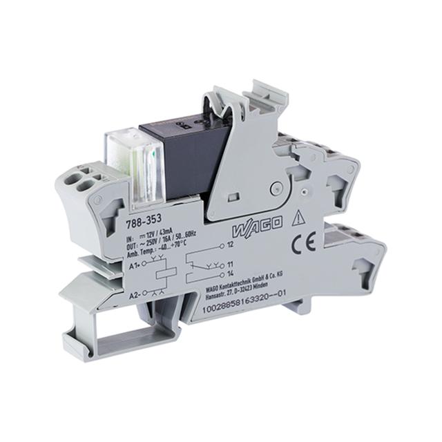 Moduł przekaźnikowy DC 12V 788-353 WAGO