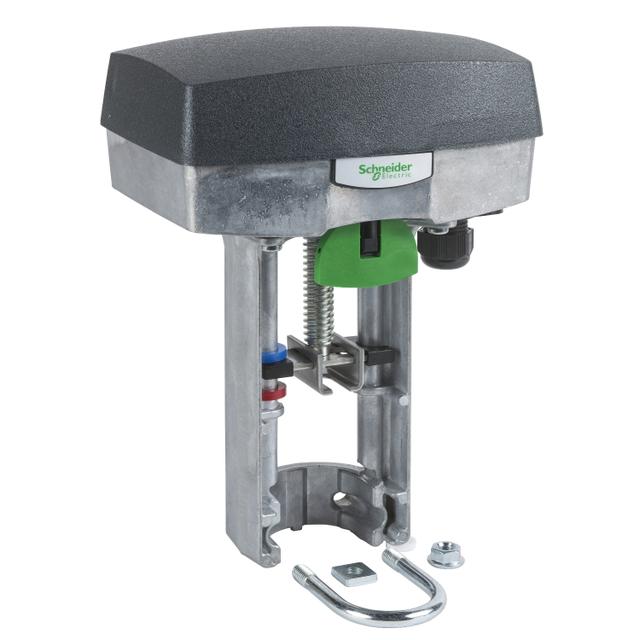 M800, siłownik zaworu, 800 N, sterowanie 3-punktowe/0-10V, zasilanie 24 VAC, łącznik L2SV