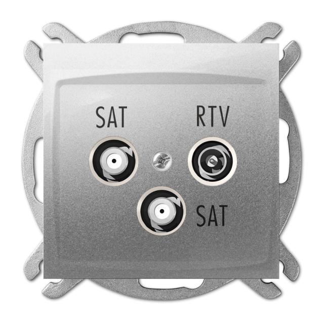 CARLA gniazdo R-TV-2xSAT końcowe