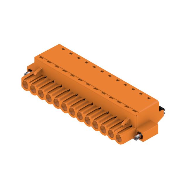 BLF 5.00HC/13/180F SN OR BX Wtyk PCB (złącze wiązki), 5.00 mm, Liczba biegunów: 13, PUSH IN, Złącze sprężynowe /24szt./ 1017550000 WEIDMÜLLER