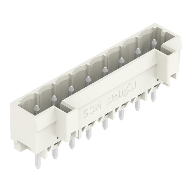 MCS-MIDI Classic wtyk 8-bieg. j-szary raster 5 mm /100szt./ WAGO