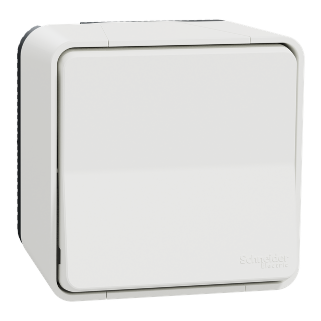 Mureva, przycisk, biały