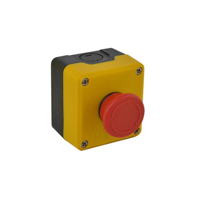 Kaseta czarno-żółta, stop bezpieczeństwa, ryglowany 40 mm (1NC)