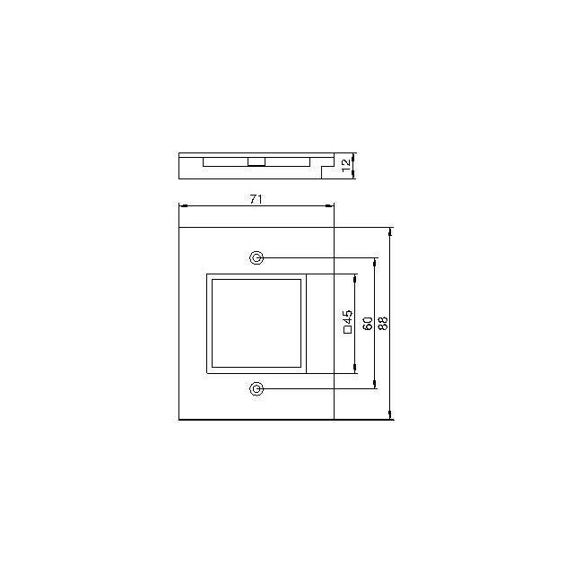 T12L/P15S, PŁYTKA MONTAŻOWA
