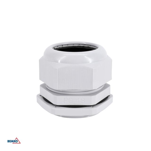 DŁAWNICA KABLOWA SZARA PG-48 (OPK. 10SZT.)