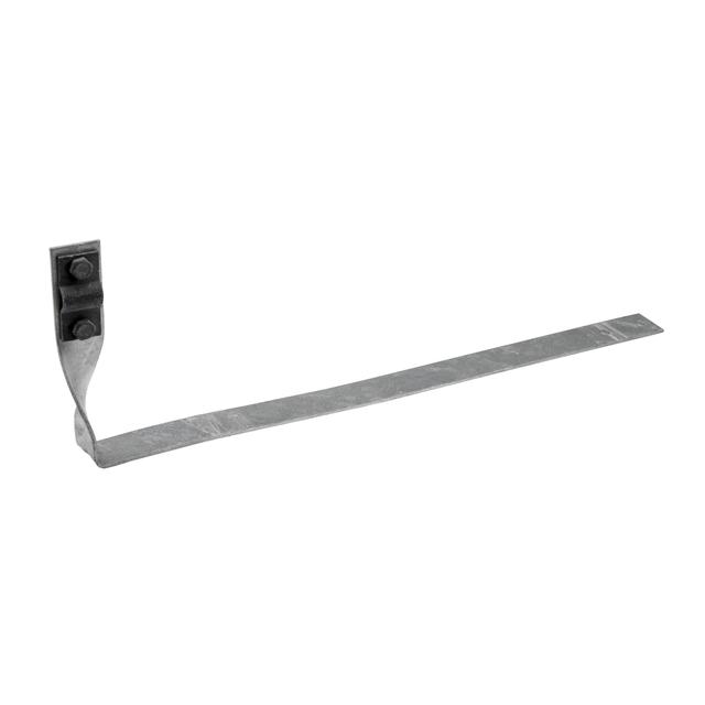 Uchwyt dach. skręcony (zacisk przez śrubę) A = 40 cm oc.ogniowy