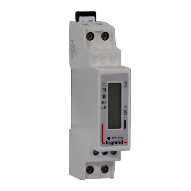 EmDX3 Licznik Energii 1-Fazowy 45A Z Wyjściem Impulsowym Mid 412069 LEGRAND