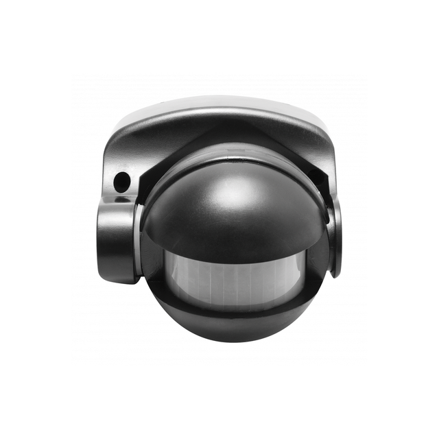 CZUJNIK RUCHU CR-1, MAX 1200W, AC220-240V, 50/60HZ, KĄT DZIAŁANIA 180*, ZASIĘG 10M ± 1,8- 2,5M, IP44