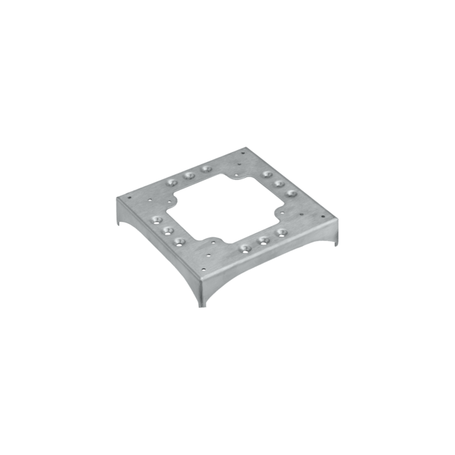 Simon Connect Podstawa 1 nacięcie 85x18 i 3 wycięcia 130x18 aluminium