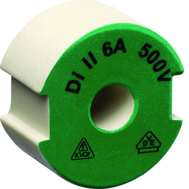 Wstawka kalibrująca DSII/E27 6A zielony LE27P06 HAGER