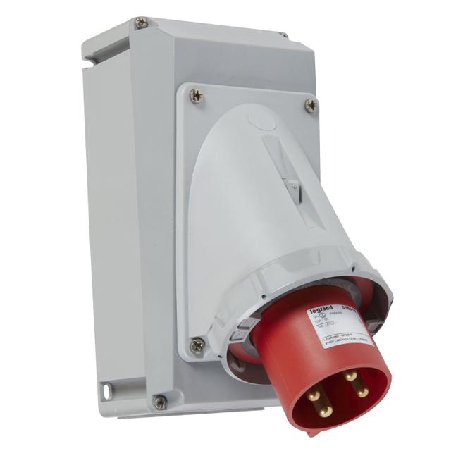 Wtyczka Odbiornikowa 63A 3P+Z 415V IP66/67  555518 LEGRAND