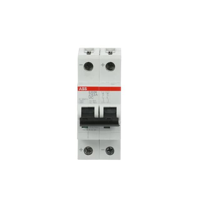 S202M-Z63UC Wyłącznik nadprądowy 10kA AC/DC 2P Z63A 2CDS272061R0608 ABB