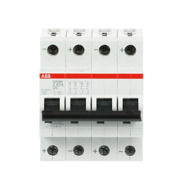 S204M-Z40UC Wyłącznik nadprądowy 10kA AC/DC 4P Z40A 2CDS274061R0558 ABB