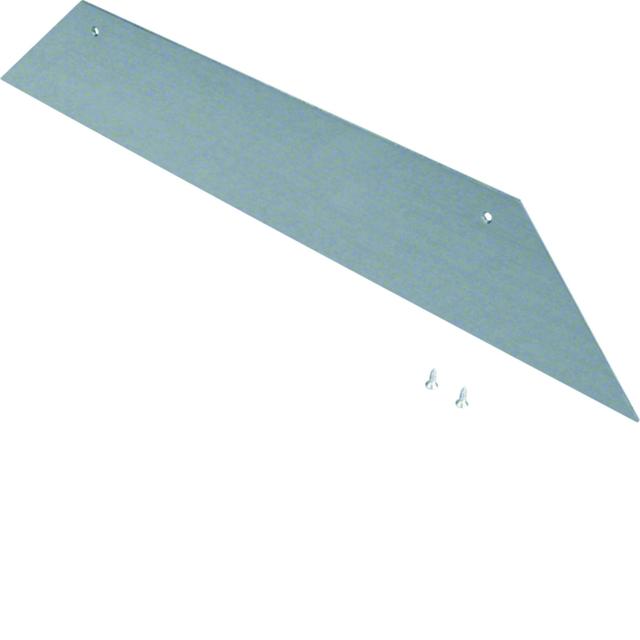 tehalit.AK Końcówka 2-str skos pokrywy 250X70mm stal AKE2500702 HAGER