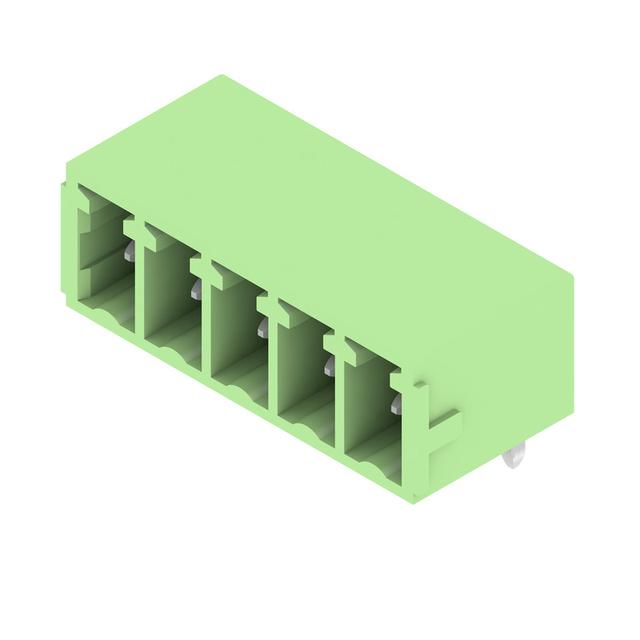SC 3.81/05/90G 3.2SN GN BX Wtyki PCB (złącza płyty), 3.81 mm, Liczba biegunów: 5, kąt odejścia: 90° /84szt./ 1793270000 WEIDMÜLLER