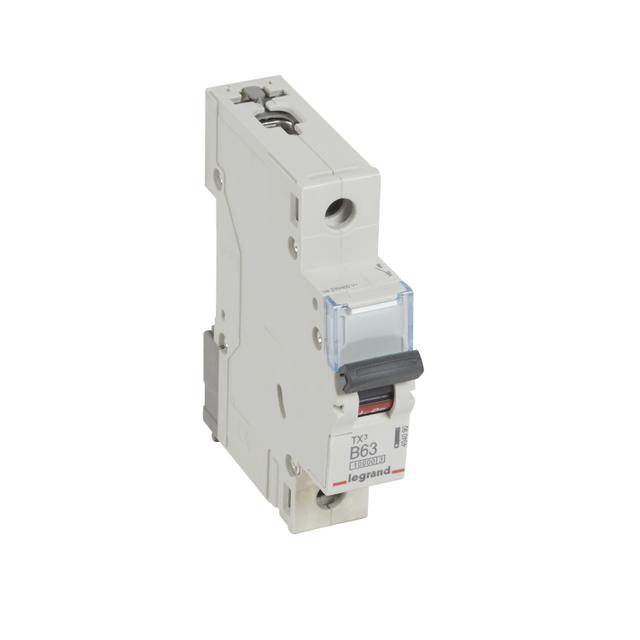 Wyłącznik Nadprądowy S 311 1P B63A 10000A TX3 404090 LEGRAND