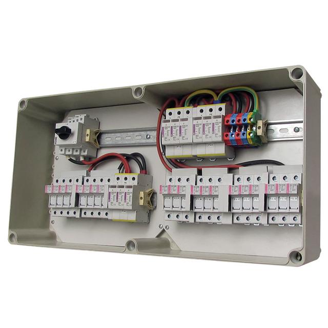 Rozdzielnica PV 1000V - 3 wyjścia SBPV 1000/3xIN/F/C/NS/3xOUT 001110038 ETI