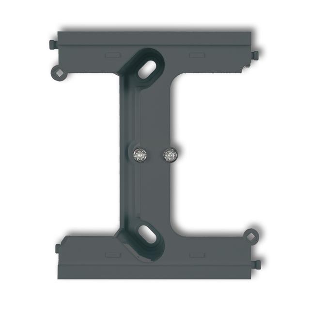 DECO / MINI Moduł rozszerzający puszkę natynkową pojedynczą, składaną do ramek wielokrotnych DECO, M