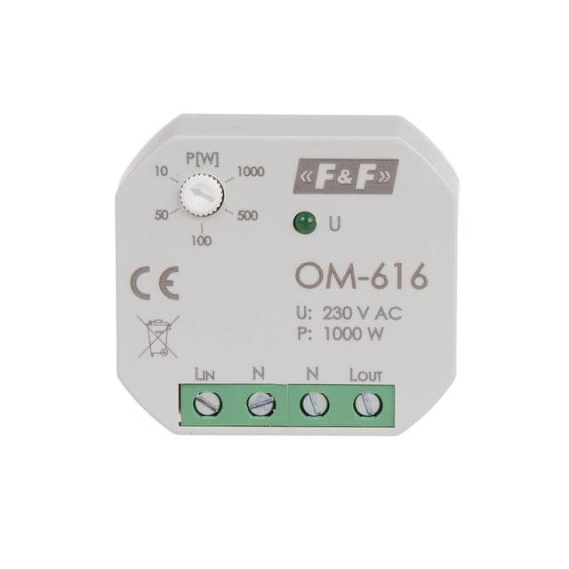 Ogranicznik poboru mocy montaż podtynkowy OM-616 F&F