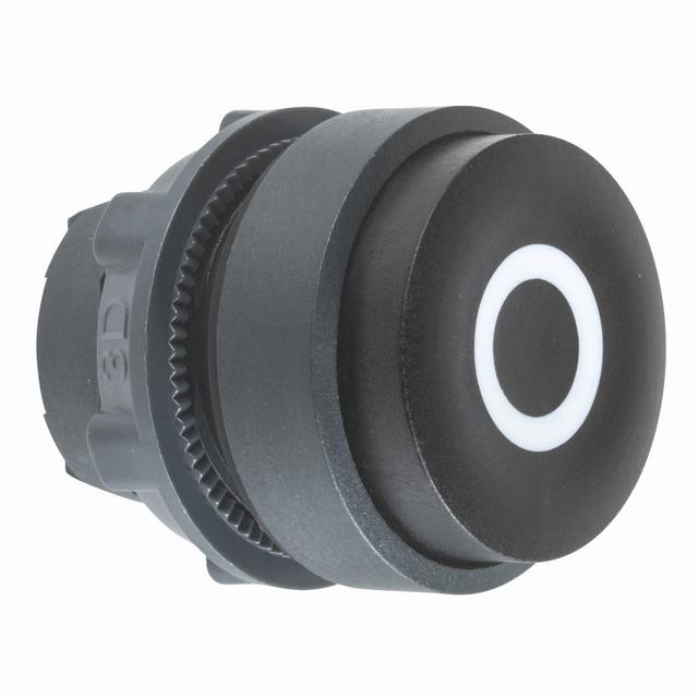 Harmony XB5 Przycisk wystający czarny z samopowrotem plastikowy oznaczony /O/ ZB5AL232 Schneider