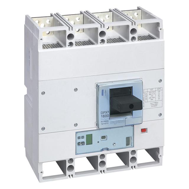 Wyłącznik DPX3 1600 S2+P 4P 1600A 36kA 422357 LEGRAND