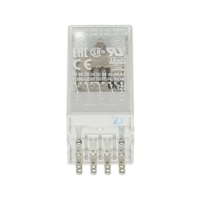 Przekaźnik CR-M110AC4, A1-A2=110V AC, 4 styki c/o 250V/6A 1SVR405613R7000 ABB