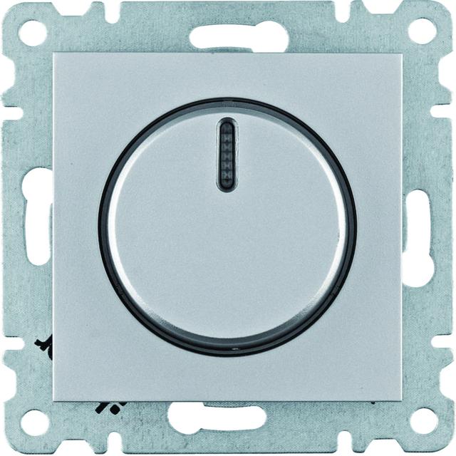 lumina Ściemniacz obrotowy 60-600W, srebrny