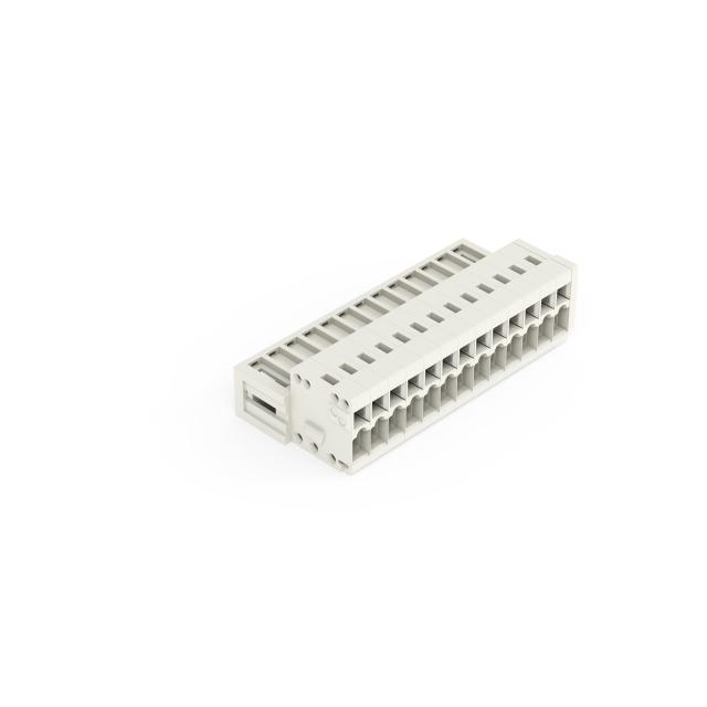 MCS-MINI Classic wtyk 13-bieg. j-szary raster 3,5 mm /50szt./ WAGO