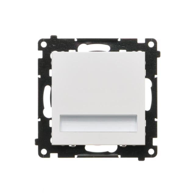 Simon 55 Oprawa oświetleniowa LED 230V (1,1 W) Barwa zimna biała 5900K Biały mat TOS5K.01/111 KONTAKT