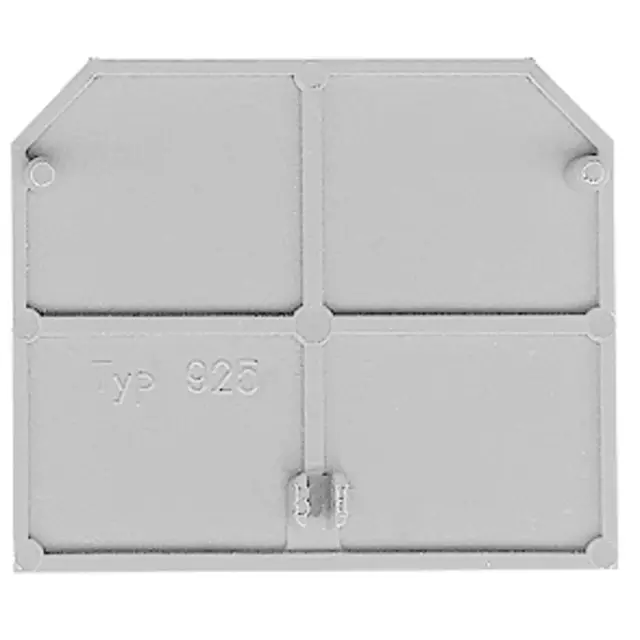 T925 ,  Przekładka, TS 35, dla złączki ZSG 1-16.0, szary