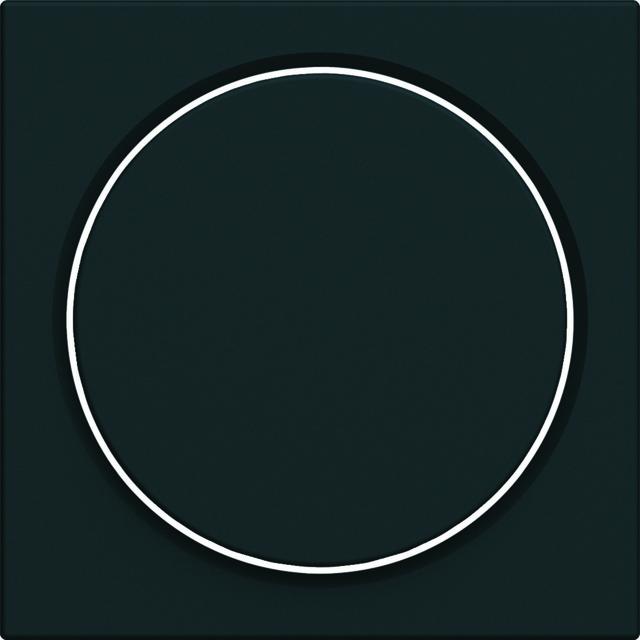 gallery Płytka czołowa do ściemniacza obrotowego czarny